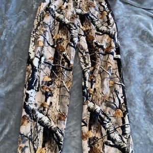 Camo print sweatpants